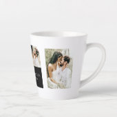 コラージュのカップルの写真 |バレンタインギフト カフェラテマグ (右)
