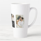 コラージュのカップルの写真 |バレンタインギフト カフェラテマグ (右)
