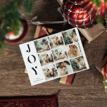 コラージュのクリスマス9枚の写真 |ハッピージョイホリデー ポストカード<br><div class="desc">コラージュのクリスマス9枚の写真 |ハッピージョイホリデー</div>