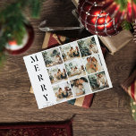 コラージュのクリスマス9枚の写真 |メリー | ポストカード<br><div class="desc">コラージュのクリスマス9枚の写真 |メリー |</div>