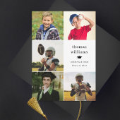 コラージュのグラデーション写真 案内状