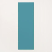 コラージュのターコイズとピーチマンダラス ヨガマット (裏面)