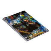 コラージュのノートブック ノートブック (右側)