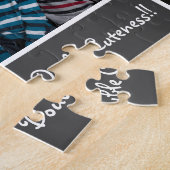 コラージュのパズル/Casse-têteのàのpersonaliser ジグソーパズル (側面)