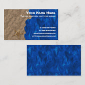 コラージュのビーチの名刺 名刺 (正面/裏面)