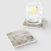 コラージュのフルーアII ストーンコースター (横)