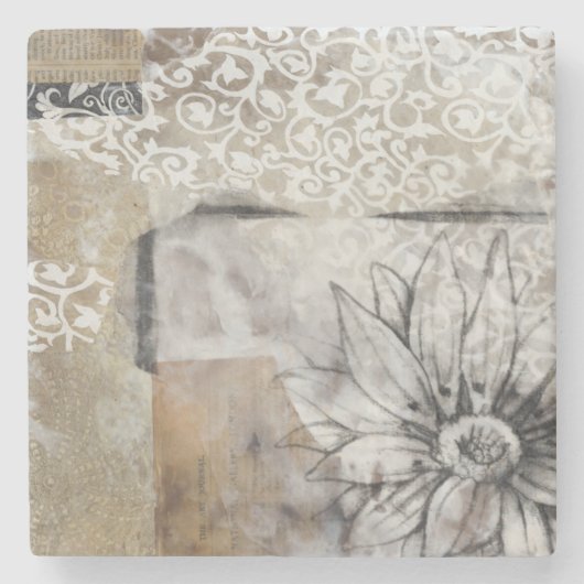 コラージュのフルーアII ストーンコースター (正面)