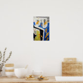 コラージュのブライアント作家の本の収縮ヘッドP ポスター (キッチン)