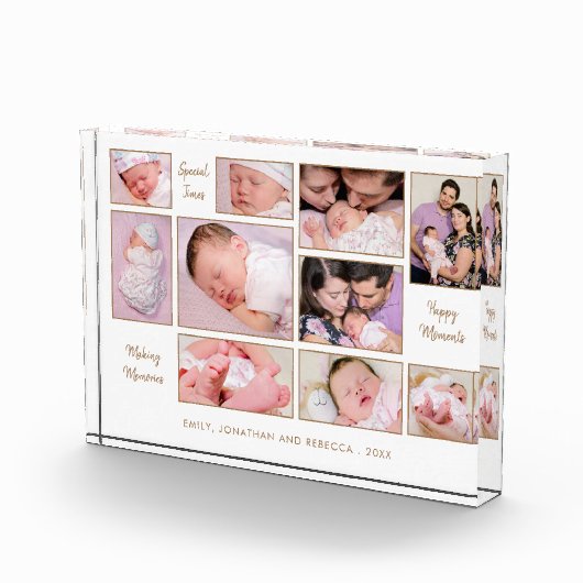 コラージュやる気を起こさせる引用文名の年10 フォトブロック (右)