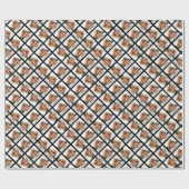 コラージュを作成する写真を1つ熱狂する追加 ラッピングペーパー (フラット)