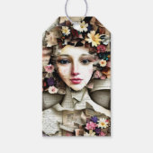 コラージュアート |あなたと差出人のギフト ギフトタグ (正面)