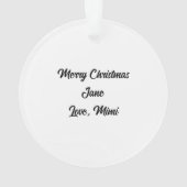 コラージュアート |本かわいらしのページから作られた少女 オーナメント (裏面)