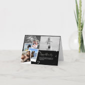 コラージュエレガントファーザーズデイフォトカード カード (正面)