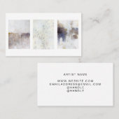 コラージュカスタムアートワーク・アーティスト 名刺 (正面/裏面)