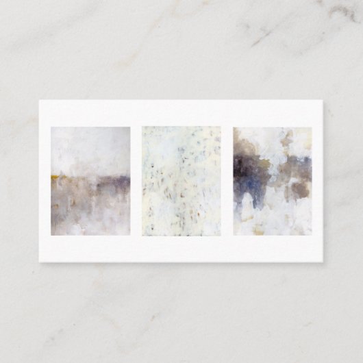 コラージュカスタムアートワーク・アーティスト 名刺 (正面)