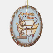 コラージュカスタムナースオーナメント セラミックオーナメント (右)