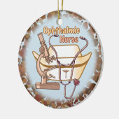 コラージュカスタムナースオーナメント セラミックオーナメント (左)