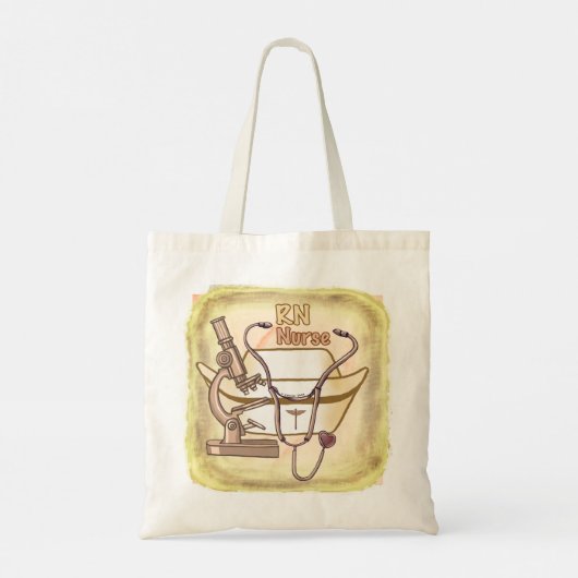 コラージュカスタムナーストートバッグ トートバッグ (裏面)