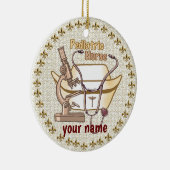 コラージュカスタム小児ナースオーナメント セラミックオーナメント (右)