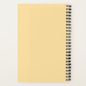 コラージュスタイルスパイラルノートブックイニシャルR ノートブック (裏面)