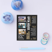 コラージュスタイル不動産仲介業者オープンハウス広告ズ チラシ (シングル)