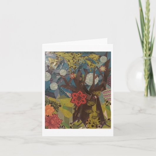 コラージュノテカード ノートカード (正面)