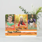 コラージュハロウィンフォトカード シーズンカード (スタンド正面)