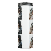 コラージュパーソナライズされたの結婚写真 タンブラー (裏面)