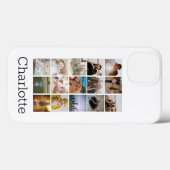 コラージュパーソナライズされたは自分で作るユニーク Case-Mate iPhoneケース (裏面 (横))