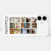 コラージュパーソナライズされたは自分で作るユニーク Case-Mate iPhoneケース (裏面 (横))
