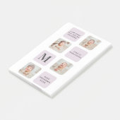 コラージュフォト&おばあちゃん最高のエバーパープルギ最高のフト ポストイット (アングル)