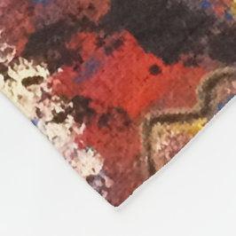 コラージュフリースブランケット フリースブランケット