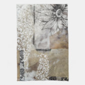 コラージュフルーアII キッチンタオル (縦)