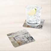 コラージュフルーアII スクエアペーパーコースター (インサイチュ)