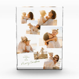 コラージュミニマルクリスマス数々の8アルバム フォトブロック