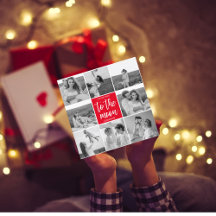 コラージュモダンカップルの写真と月への引用文