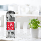 コラージュモダンカップルの写真と月への引用文 タンブラー