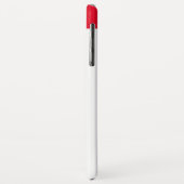 コラージュモダンカップル写真と赤XOXO Case-Mate iPhoneケース (裏面/左)