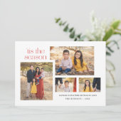 コラージュモダンスクリプトこの季節の書道H シーズンカード (スタンド正面)