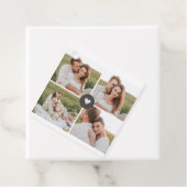 コラージュモダンファパーソナライズされたミリ写真ギフト フェイバータグ (インサイチュ)