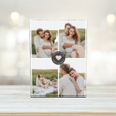 コラージュモダンファパーソナライズされたミリ写真ギフト フォトブロック