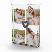 コラージュモダンファパーソナライズされたミリ写真ギフト フォトブロック (右)