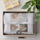 コラージュモダンファパーソナライズされたミリ写真ギフト 薄葉紙 (ギフト)