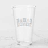 コラージュモダンファーザーズフォト&グリーンダディーギフト タンブラーグラス (裏面)