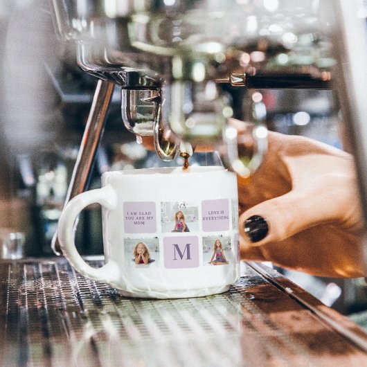 コラージュモダンフォトハッピーマザーズ日紫ギフト エスプレッソカップ