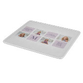 コラージュモダンフォトハッピーマザーズ日紫ギフト カッティングボード (角)