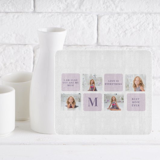コラージュモダンフォトハッピーマザーズ日紫ギフト カッティングボード