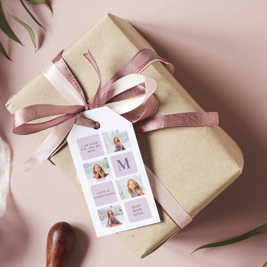 コラージュモダンフォトハッピーマザーズ日紫ギフト ギフトタグ