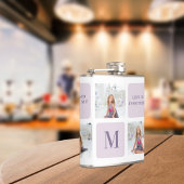 コラージュモダンフォトハッピーマザーズ日紫ギフト フラスク