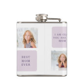 コラージュモダンフォトハッピーマザーズ日紫ギフト フラスク (裏面)